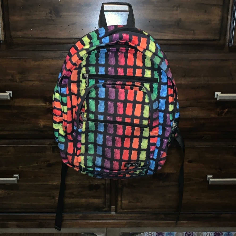 Top Trenz gummy bear backpack RARE